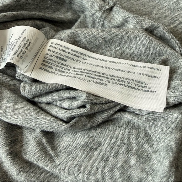 Abercrombie & Fitch Muscle Heather Gray Long Sleeve Tee Size XL - Picture 3 of 4